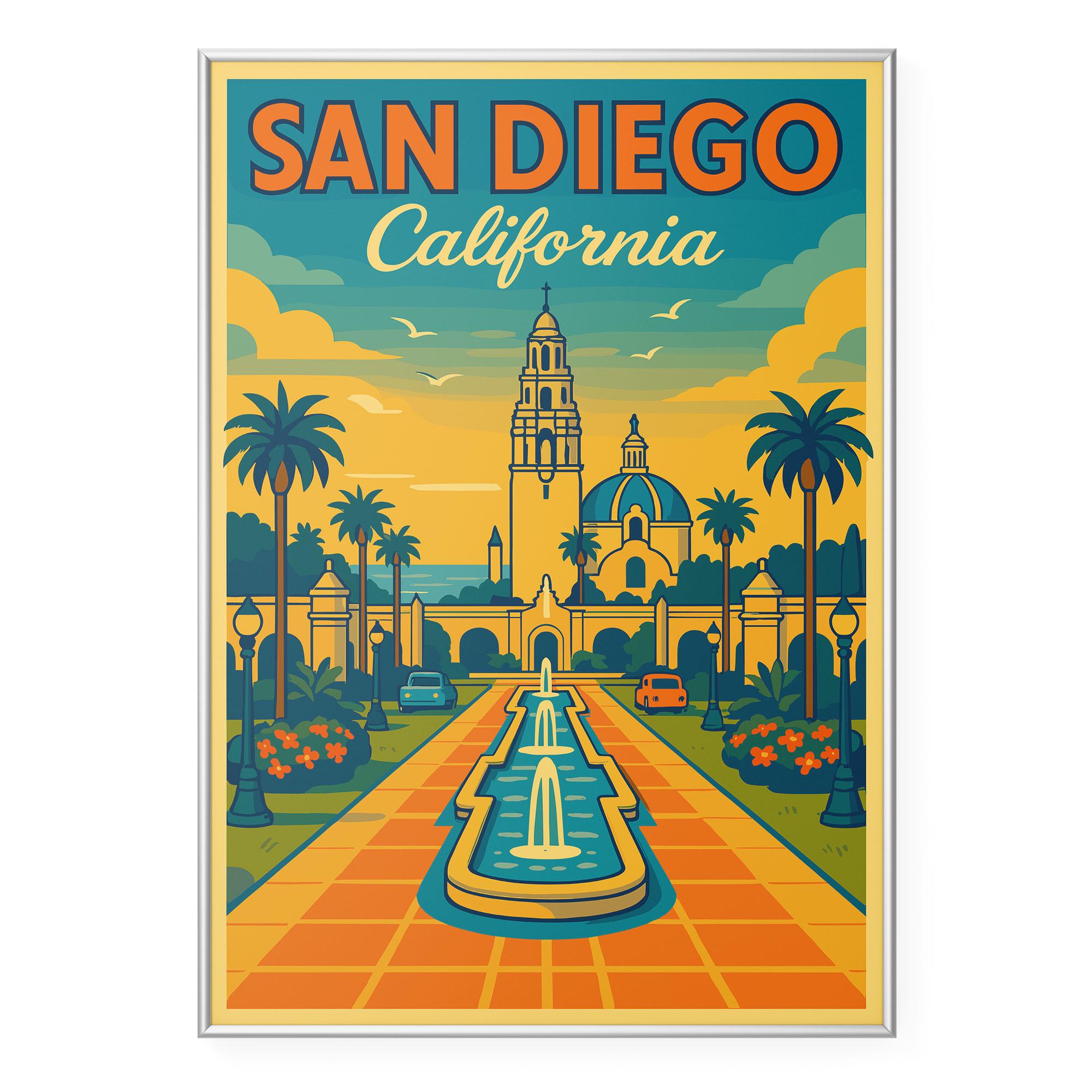 San Diego Photo Print, Balboa Park Poster Print, San Diego CA Wall Art ...