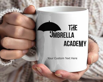 Taza de Umbrella Academy, regalo único, taza de café, taza de cerámica, regalo perfecto, taza de café, regalo para fans de Netflix