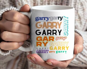 Mok aangepaste naam, uniek cadeau, koffiemok, keramische mok, perfect cadeau, koffiekopje, gepersonaliseerde typografiemok, ideeën voor verjaardagscadeau