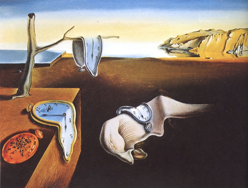 salvador dali reproduction peintures à lhuile sur toile | etsy