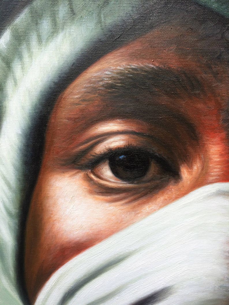 Mos Def Hip Hop Oil Painting on Canvas 20x30 Inch Large Wall Etsy