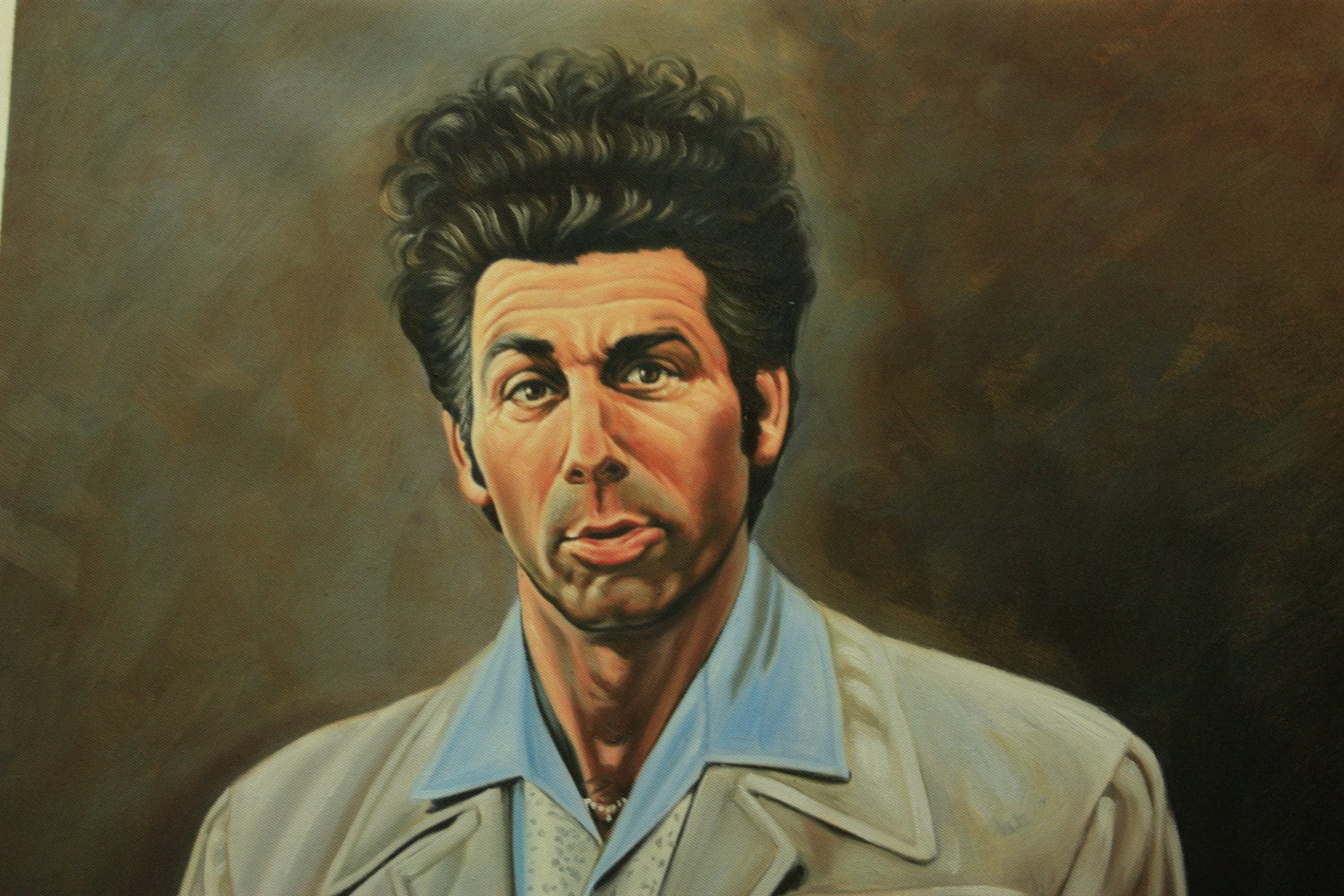 Seinfeld Cosmo Kramer Reproduction Painting 24x36. 100 Etsy UK