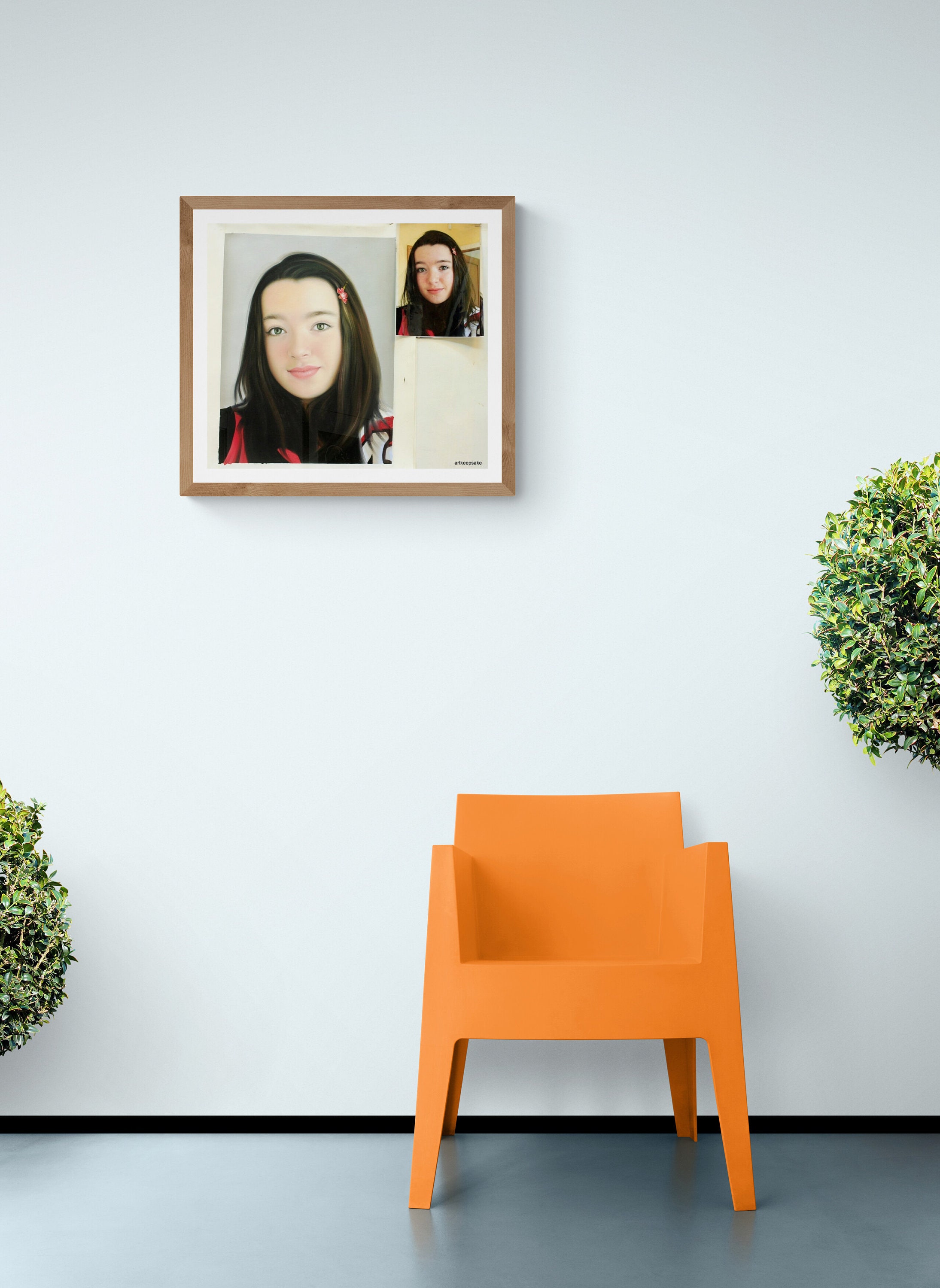 Kinder-und Kinder-Porträt-Gemälde handbemalt auf Leinwand. | Etsy