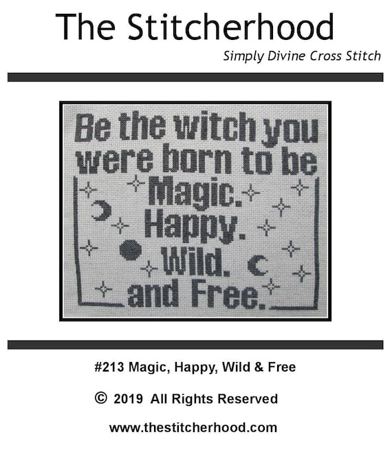 Free Wiccan Cross Stitch Patterns / Dance Of The Winter Solstice Cross