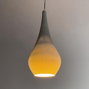 TIARA | Boho Moderne Pendelleuchte - Benutzerdefinierte Statement Lampenschirm, Größe und Farben zur Auswahl