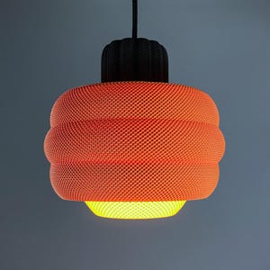 BETTY | Custom Boho Pendant Light - Mid Century Modern Lampshade, Choice of Size and Colors