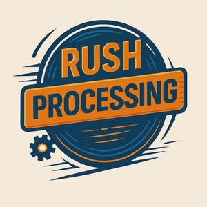 ZIPPY | Rush Order Processing Upgrade, 24 Hour Production for Expedited Handmade Service & Faster Shipping