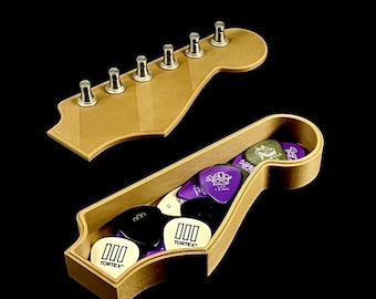 Accesorio para clavijero de guitarra FENDRIX/Fender: organizador de púas personalizado, tamaño y color a elegir