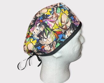 Dragon Ball Z Scrub Hat - Etsy