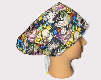 Dragon Ball Z Scrub Hat - Etsy