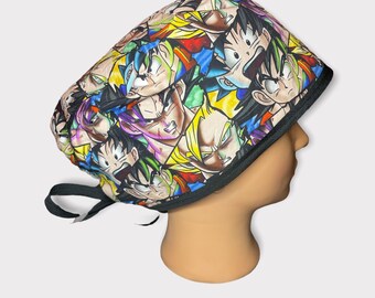 Dragon Ball Z Scrub Hat - Etsy
