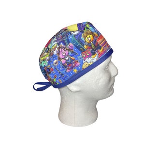 Rocker Bear Men Unisex Style Scrub Hat