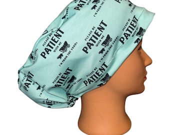 EXCLUSIVE PRINT From the 1900s  Stretchy Euro Style Scrub Hat