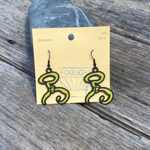 Orecchini con stampa 3D King in Yellow/The Yellow Sign