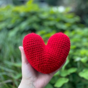 Heart Crochet Plush