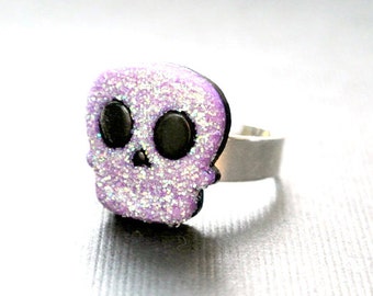 Halloween Jewelry, Skull Ring, Halloween Ring, Halloween Skulls Rings, Skull Ring for Women, Gothic Skull Ring, Halloween Gifts