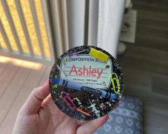 Posavasos para profesor de cuaderno de composición