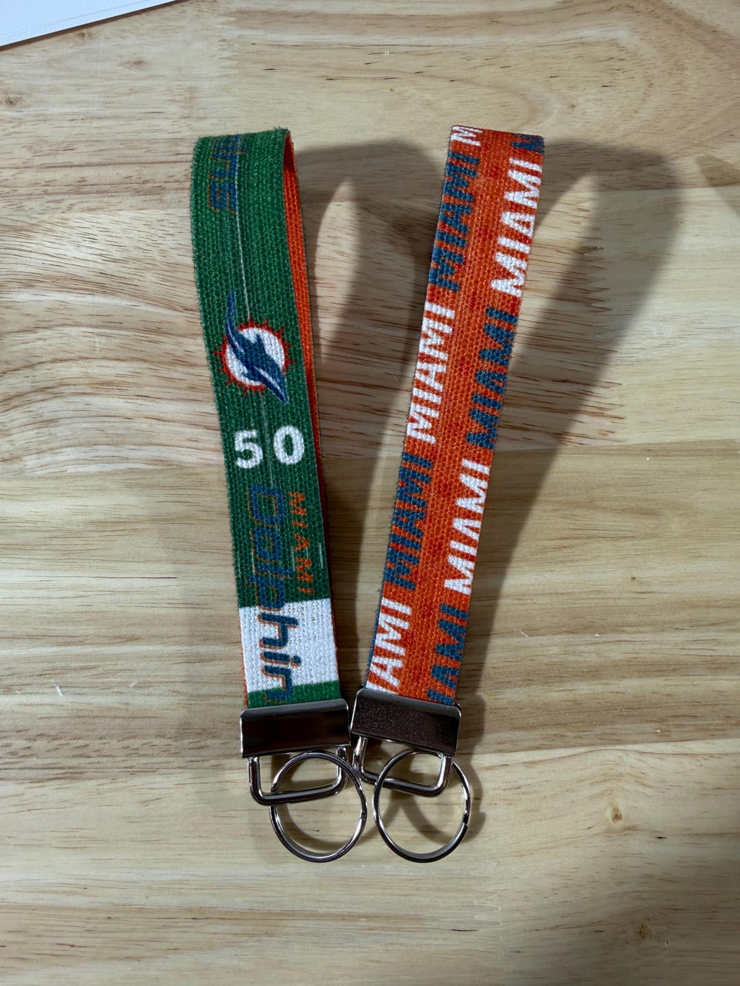 Miami Dolphins NFL Keychain/key Fob - Etsy