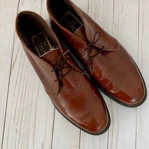 1960s STUART Mcguire Ankle Beatle Boots . Vintage 60s 70s  display picture 2