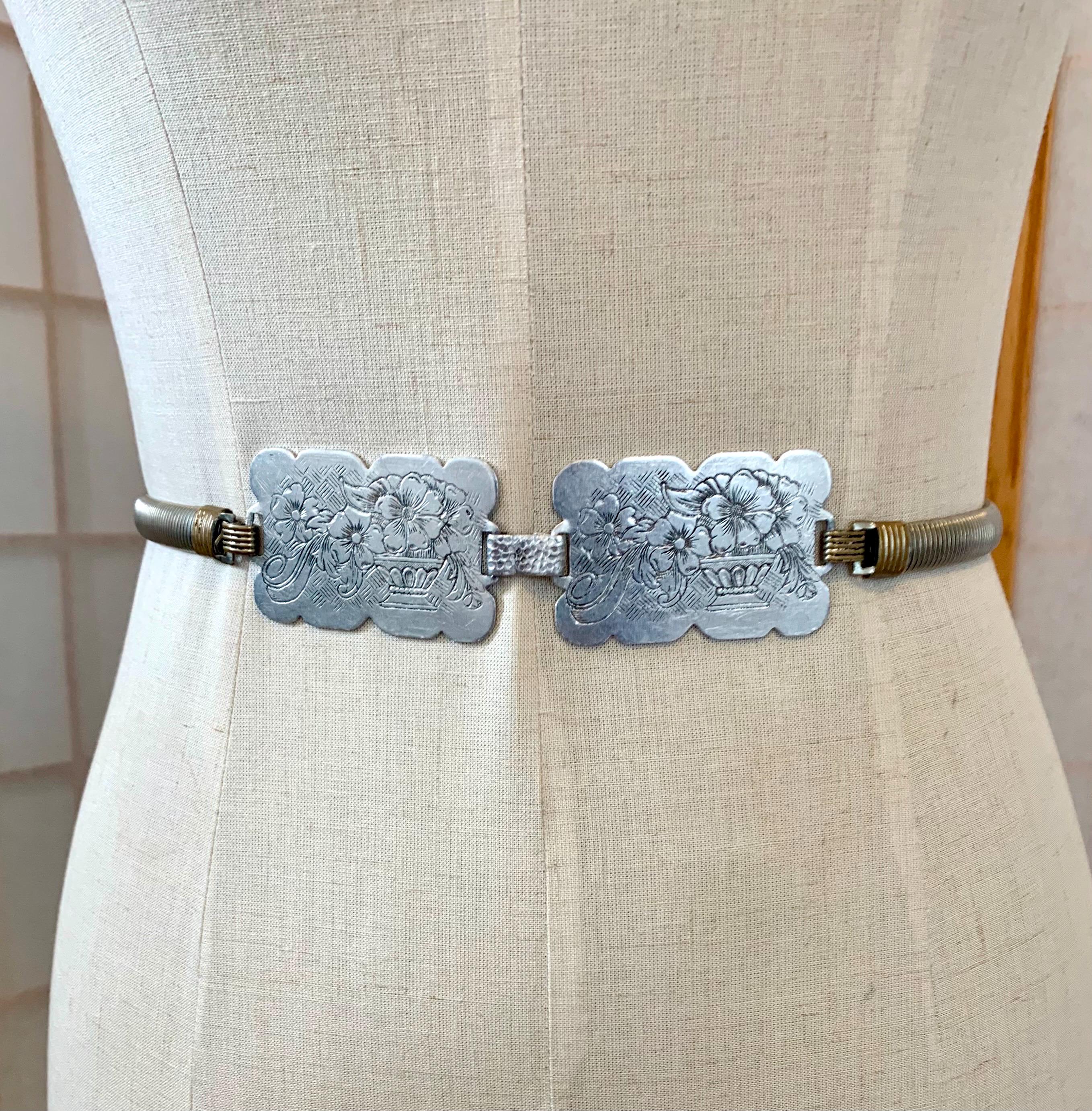 80s Serpentine Belt - Etsy