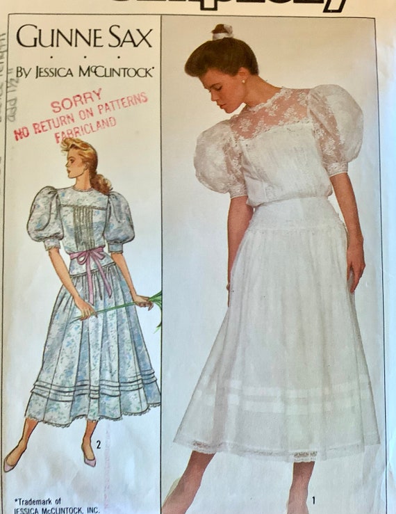 GUNNE SAX by Jessica Mcclintock Edwardian Style Wedding