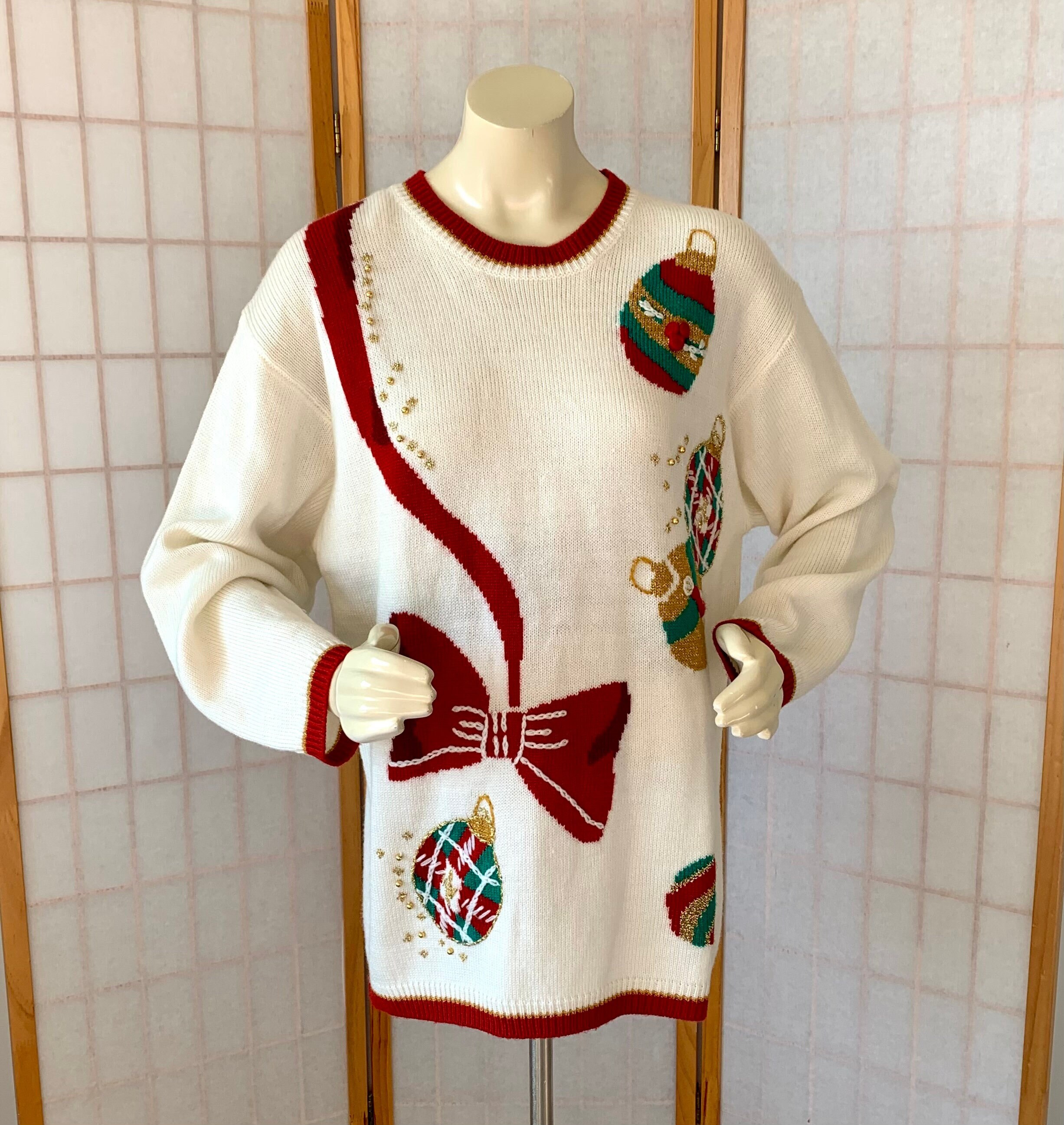Christmas sweater tunic sales