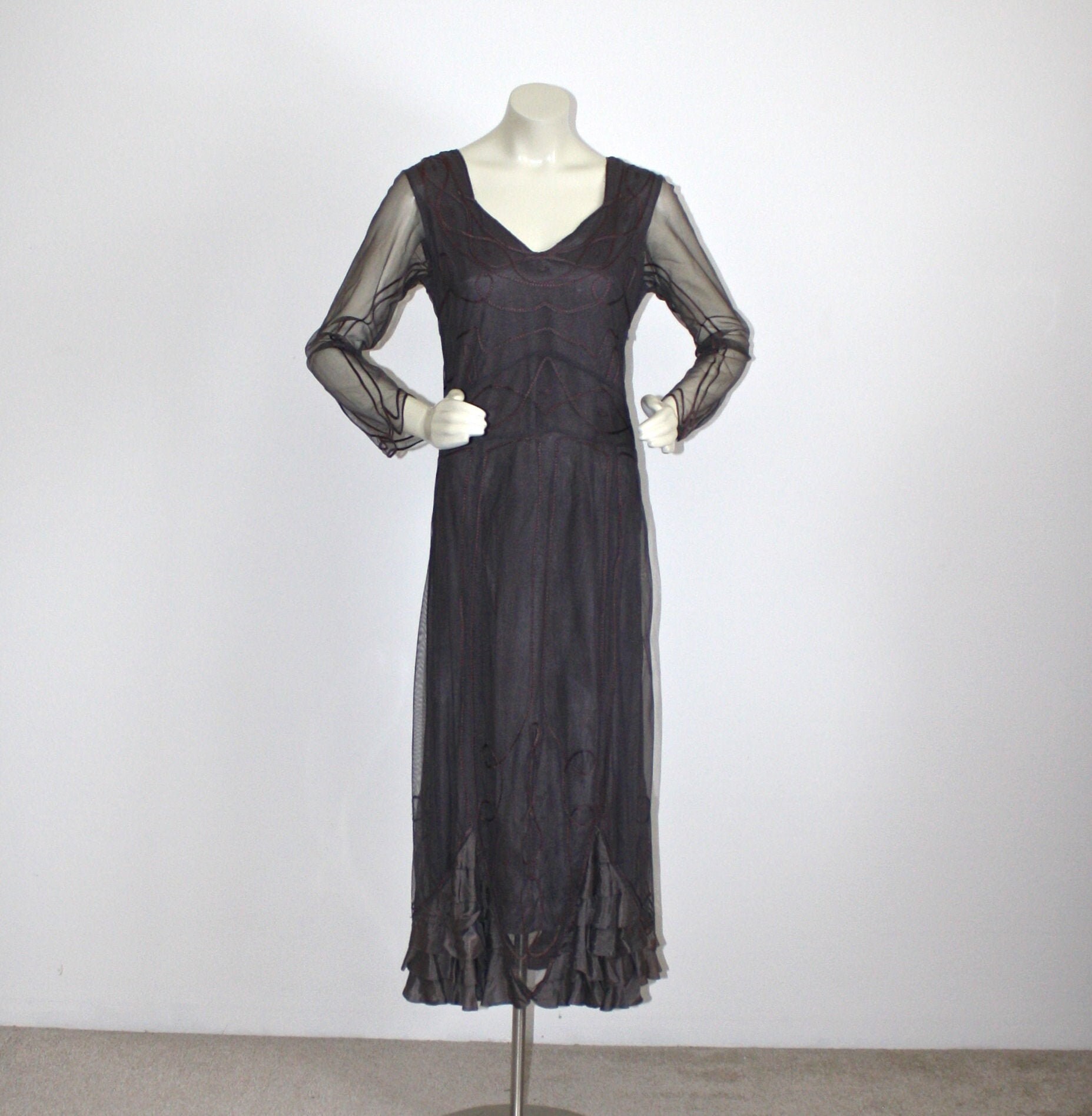 NATAYA Age of LOVE Maxi Dress . 1910s 1920s TITANIC Style | Etsy