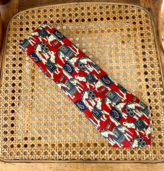 RENE CHAGAL Hand Made SILK Men's Neck Tie . Dress… - image 7