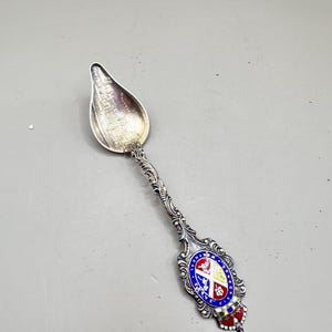 シルバー925スプーン　スーベニアスプーン カナダ モントリオール k-5 Montreal Spoons - Etsy