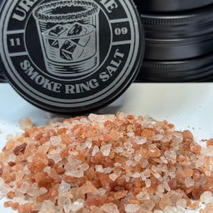Smoke Ring – Deep Smoked Himalayan Finishing Salt by Urban Ashe (2 oz)