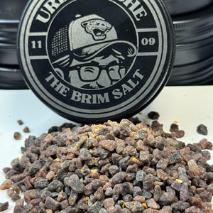 Brim – Black Himalayan Citrus Smoked Salt by Urban Ashe (2 oz)