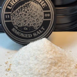 Urban Ashe Smoked Finishing Salt – Handcrafted with Citrus & Smoke (1.5 oz)