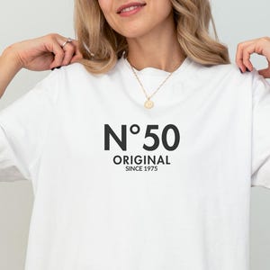 50th Birthday Shirt, 50th Birthday Tshirt, 50th Birthday Shirt Woman, Fiftieth Shirt, 50th Group Shirts, Custom No. Year Birthday Shirts