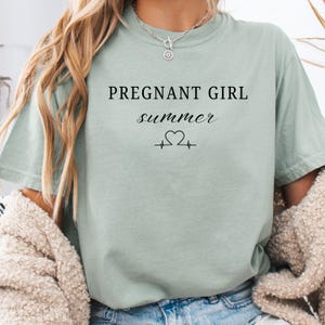 妊婦用サマーTシャツ、ビーチ用妊娠発表Tシャツ、妊娠発表Tシャツ、ベビーシャワーギフト、ママシャツ、妊婦用サマーシャツ