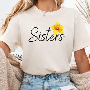 Cute Sisters T-Shirt, Cool Sister Shirt, Gift For Her, Cool Sister Club, Sister Shirt, Sister Shirt, Gift For Sister, Sister Gift, Cute Gift