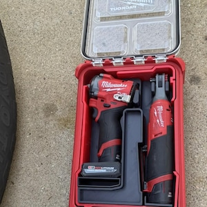 DIGITAL DOWNLOAD Milwaukee Packout Insert 3/8 Kit - Stubby Impact Gen 2, High Speed Ratchet, Tekton No Skip Sockets