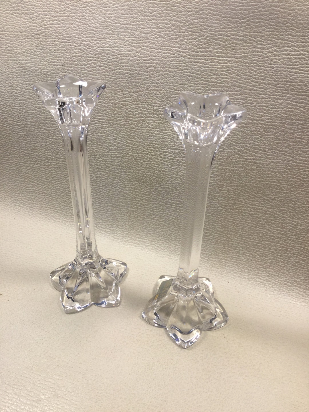 Mikasa Crystal Candle Holders / Mikasa Crystal / Mikasa West Germany