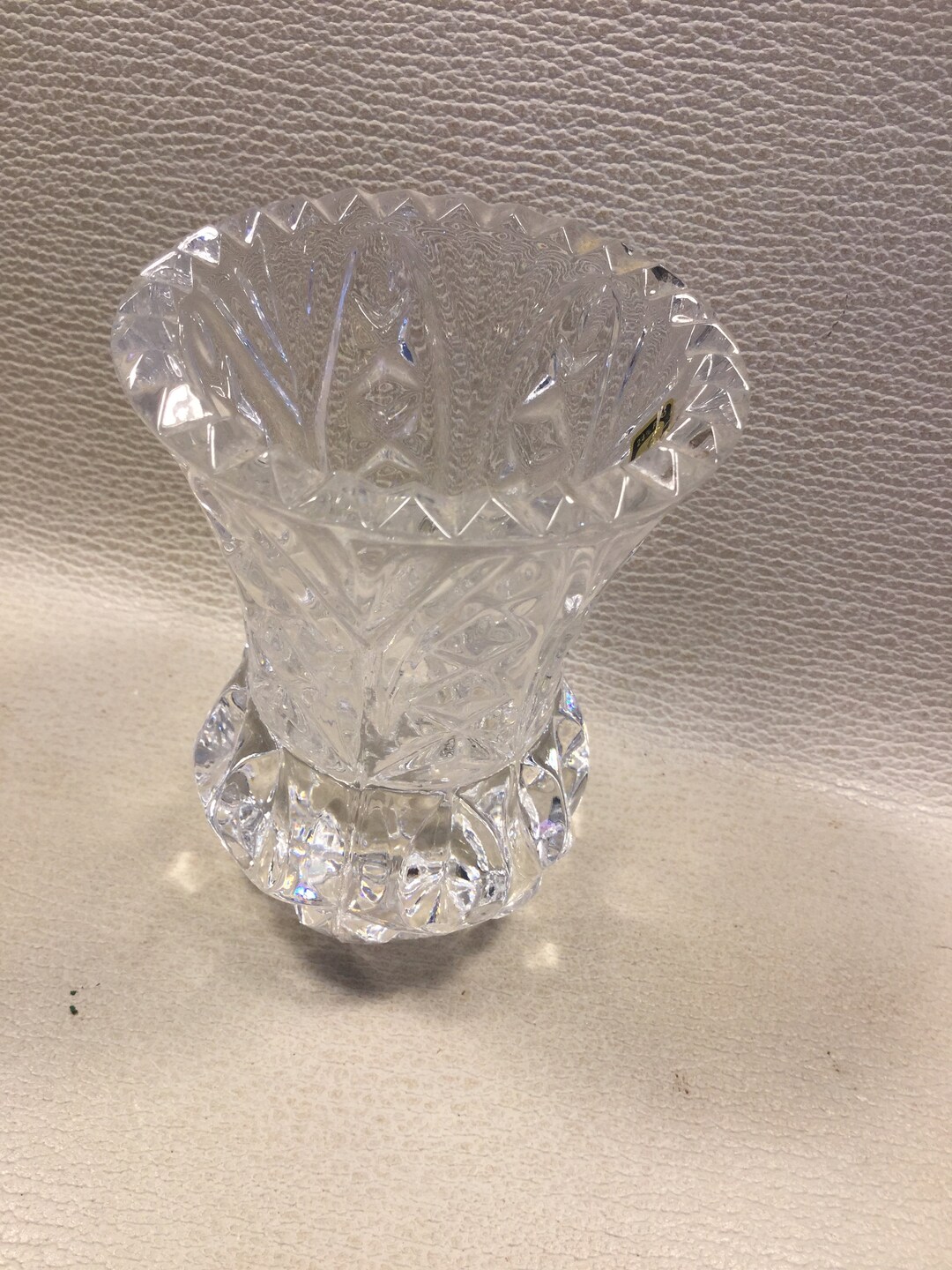 Lead Crystal Vase / Zajecar Vase / Zajecar Lead Crystal / Zajecar Lead