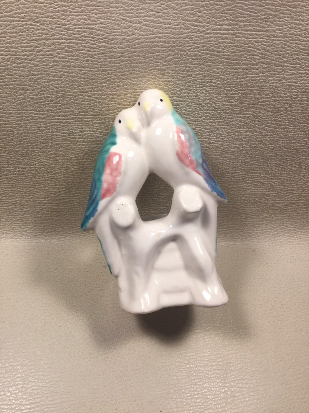 Lovebirds Planter / Bird Figurine / Lovebirds Figurine / Morton Pottery
