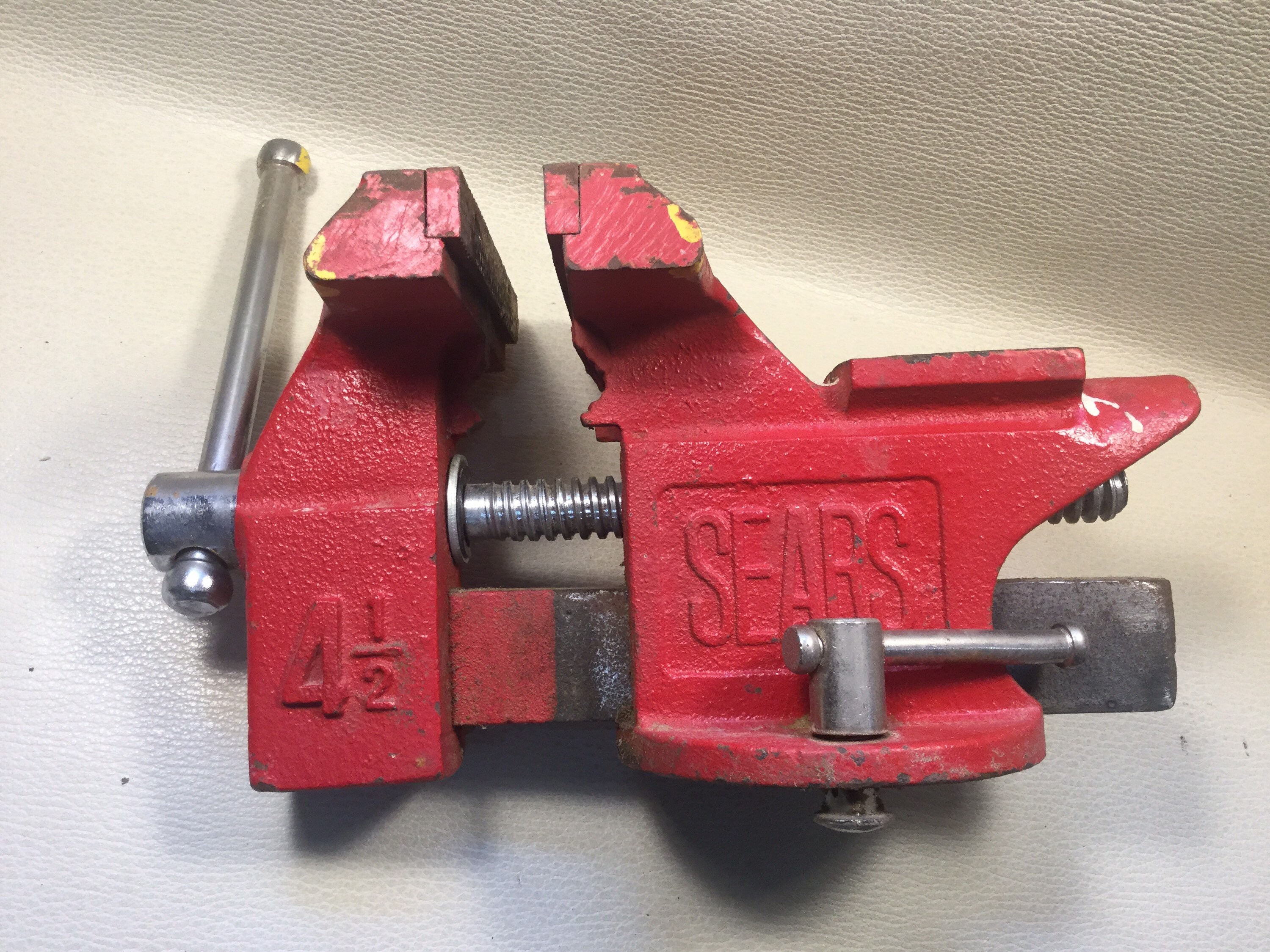 Sears cheap bench vise
