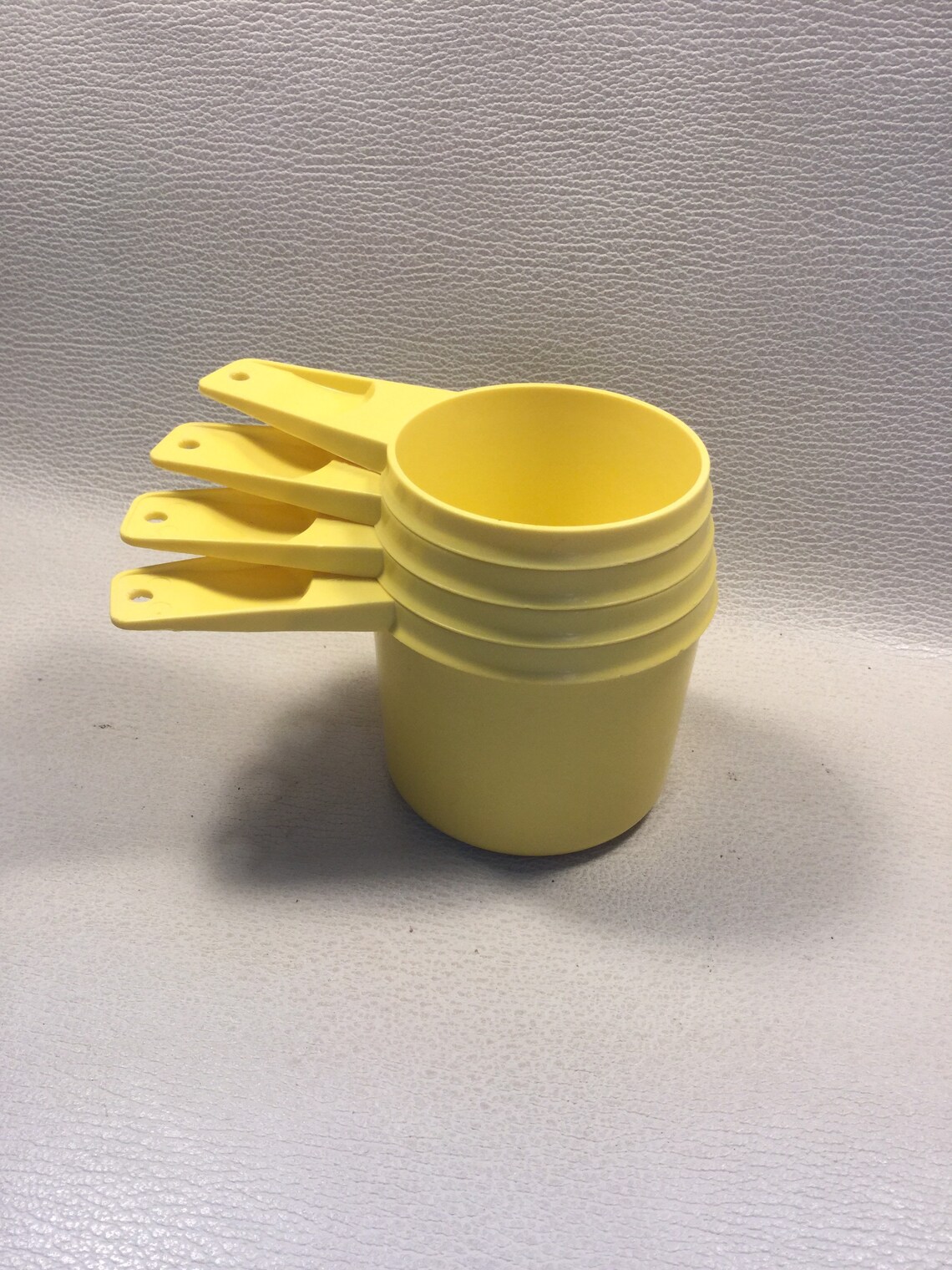 Tupperware Measuring Cups / Yellow Tupperware Measuring Cups / Etsy