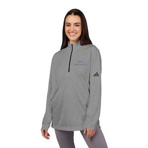 Adidas Quarter-Zip Pullover with Custom Embroidery