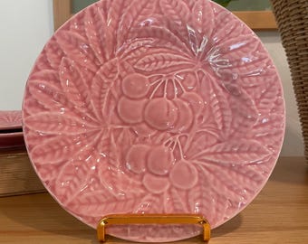 Bordallo Pinheiro Bunny Majolica Set: Teapot, Mugs, Plates