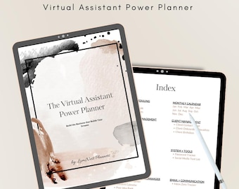VA Digital Planner | Client Management Tools (Digital Download)