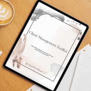 All-in-One Virtual Assistant Client Templates | Onboarding, Contact List, Client Prep Forms, Birthday Tracker | Digital PDF