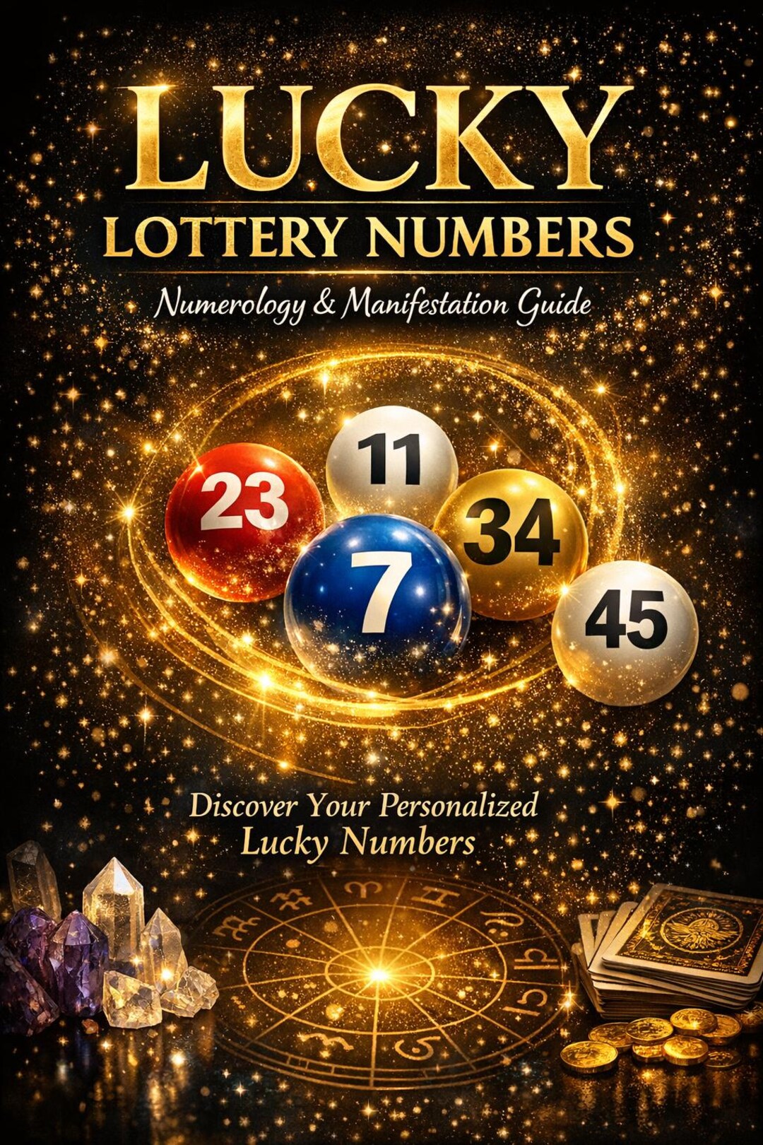 Lucky Lottery Numbers Generator | Numerology Guide PDF | Manifestation ...