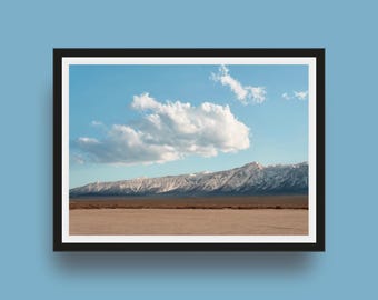 Sierra Nevada Mountain Print: California Landscape Fine Art