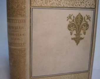 Gilded vellum book