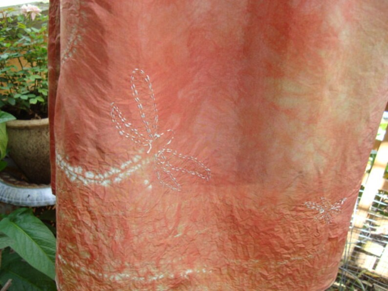 ori nui shibori silk blouse image 4