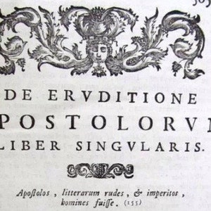 2 antique vellum books in latin image 2